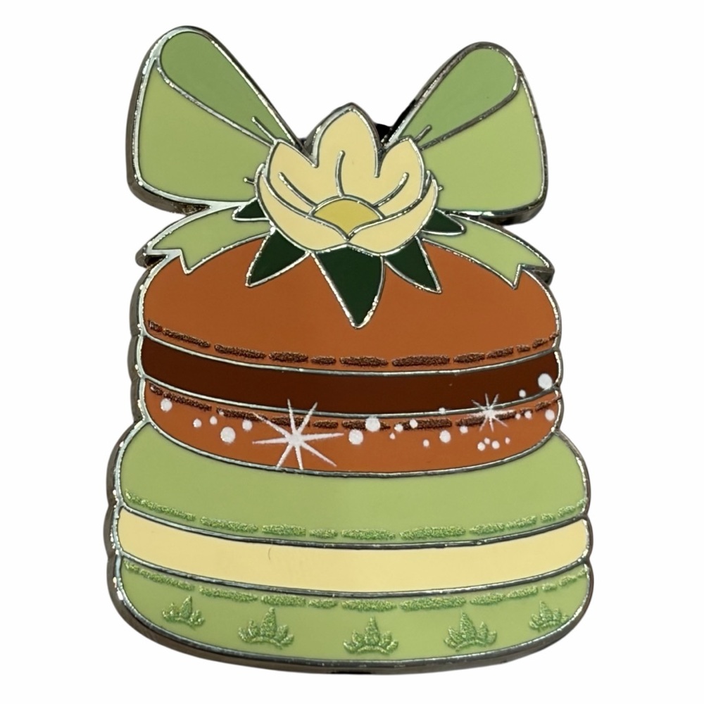 Disney Parks 2024 Princess Pastries Tiana Cake Enamel Pin Brooch